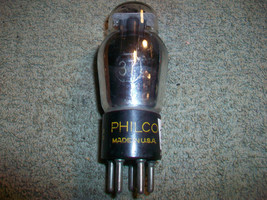 Vintage Philco Type 37 Black Plate Bott Foil D Gett Made in USA Test Strong - $14.84