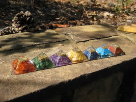 Haunted Mini Orgone Pyramid FREE with 100.00 purchase Moonstar7spirits - £0.00 GBP