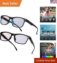 Stylish Blue Light Blocking Glasses for Men &amp; Women - Anti-Fatigue Visio... - $29.99