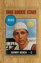 2001 Topps Archives Baseball Card #279 Reprint Issue Johnny Bench 68 #247 - $4.94