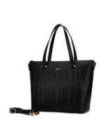 Brangio Italy Crystal Weave Radiant Tote-Black - $2,810.88 MXN