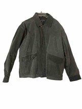 Trader Bay Winter Jacket Men&#39;s L Green Zip Up  Winter Wear - £36.26 GBP