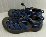 Keen Newport H2 Sandals Big Kids Youth Size 4 Blue Water Shoes Boys Girls - £14.65 GBP