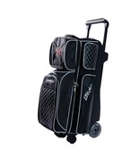 KR Strikeforce Royal Flush 3 Ball Triple Roller Bowling Bag - $322.27 CAD