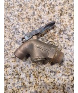 Vintage Brass - Locking Spigot Valve Faucet Drum Barrel Tap - $300.88 MXN