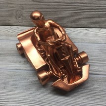 K1 Speed Go-Kart Bronze Copper Ceramic Racing Trophy Souvenir 3rd Place ... - $9.85