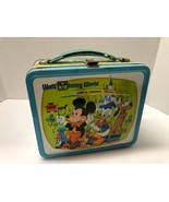 Vintage Walt Disney World Metal Lunchbox BOX ONLY Aladdin Industries - €34,51 EUR