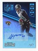 Allen Hurns 2016 Panini Contenders Football NFL INK AUTOGRAPH Jacksonville Jagua - £252.54 GBP