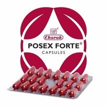 Charak Pharma Posex Forte Capsule for Women health - 20 Tablets (1 Strip) - £10.56 GBP