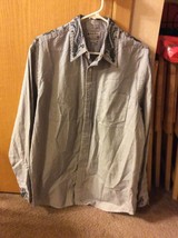 Men&#39;s Lucky Brand Casual Shirt, Size Large, Long Sleeve - £11.01 GBP