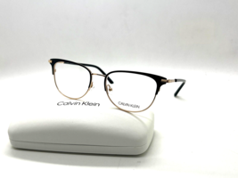 Calvin Klein CK 20303 001 BLACK/GOLD OPTICAL Eyeglasses Frame 52-17-140MM - £41.94 GBP