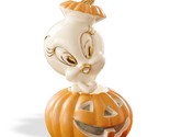 Lenox Halloween Tweety&#39;s Pumpkin Figurine Jack O Lantern Bird Looney Tun... - $68.00