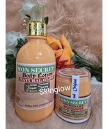  Mon secret natural glow And Moisturizing Body Lotion 300ml &amp; Face Cream... - $83.77 CAD