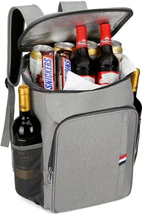 30 Cans Backpack Cooler Leakproof Insulated Waterproof Backpack Cooler Bag, Ligh - £17.00 GBP