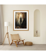 Meridian Boho Woman - Print Geometric Abstract  - $5.99