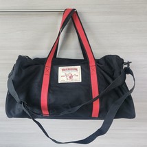 True Religion Fragrance World Tour Black Red Duffle Gym Bag Promo Ads - £24.70 GBP