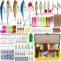 Fishing Lures Fishing Accessories Including Spoon Lures and Soft Plastic Worms - £34.64 GBP