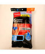 Hanes Tagless six pack briefs sealed in package underwear men size small  - $231.12 MXN