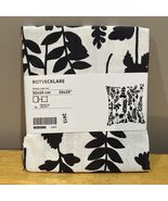 Ikea ROTVECKLARE Pillow Cushion Cover White Anthracite 20x20&quot; New 205.85... - $361.21 MXN