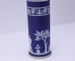 Wedgwood Dark Blue Spill Vase 7&quot; - $83.99