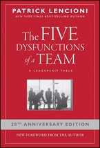 The Five Dysfunctions of a Team: A Leadership Fable By Patrick Lencion (English) - £11.24 GBP