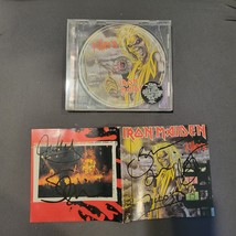 Iron Maiden signed cd Killers, 5 members, Original, Vintage, Great Gifts - $3,261.99 MXN