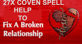 HAUNTED 27X FULL COVEN SAVE YOUR LOVE RELATIONSHIP MAGICK 99 yr Witch Cassia4 image 2