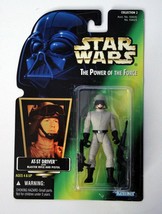 Kenner 1996 Star Wars Power of the Force: (AT-ST Driver) with Green Backer (NIB) - £6.30 GBP