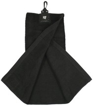 Masters Golf Black Tri Fold Golf Towel - $8.40