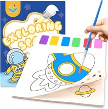 Paint With Water Books Toys for 3 4 5 6 7 8 Years Old Water Painting Book for To - £17.66 GBP