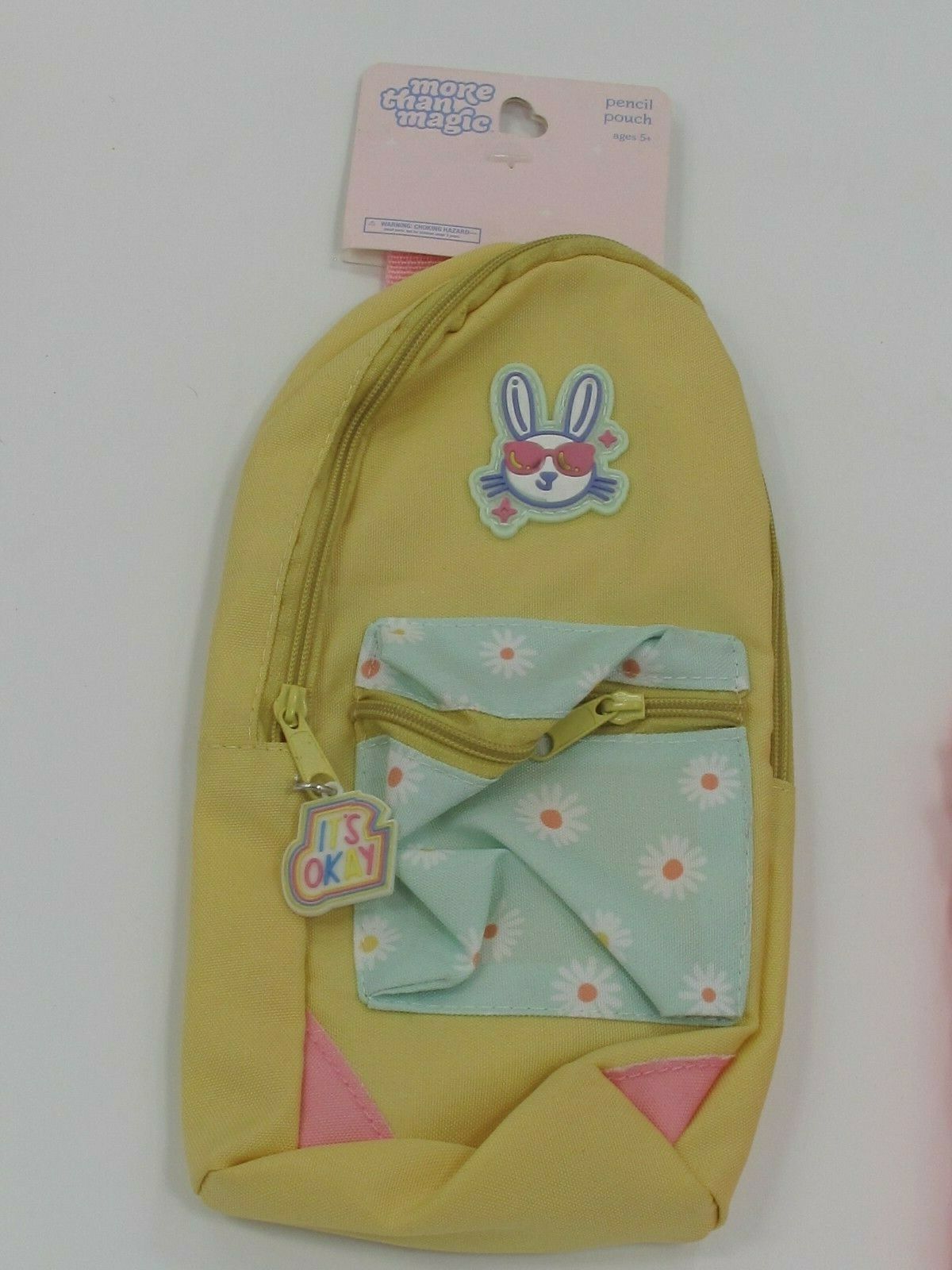 More Than Magic Pencil Pouch Rabbit with Shades - New w/ Tags - $6.92