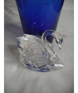 Vintage Miniature Swarovski Crystal Swan Figurine Paperweight Signed Est... - $894.46 MXN