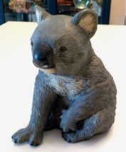 Royal Heritage Porcelain Koala Bear Figurine Australian Sculpture 4.5&quot; Gray - £7.37 GBP