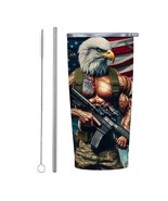 Stars and Stripes Eagle Protector Tumbler, Free Shipping - $726.52 MXN