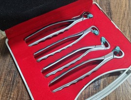 Dental Physics Forceps Tooth Extracting Extraction Forceps Kit Oral Surg... - £157.11 GBP