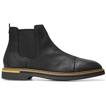 Cole Haan Mens York Chelsea Water Resistant Chukka Boot C34163 Black Size 11.5M - £88.63 GBP