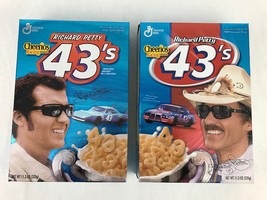 General Mills Richard Petty 43&#39;s Collectible Empty Cereal Box 2002 Lot 2 - $24.97