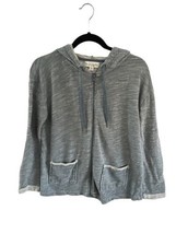 KOOLABURRA by UGG Womens Sweatshirt Hoodie Jacket Full Zip Blue Pockets XS - $14.39