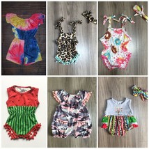 NEW Boutique Baby Girls Romper &amp; Lot Size 12-18 M Wholesale Watermelon L... - $34.99