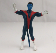 Vintage 1991 Marvel Bend Ems Toy X-Men Nightcrawler 6" Bendable Action Figure - $7.75