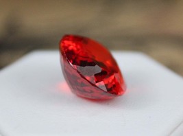 31.92 ct, Red Zircon Faceted Oval Gem - Buddha Magic Incantation Party - Voodoo - £1,913.57 GBP