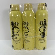 NEW SEALED 3 BOTTLES Sun Bum Kids Broad Spectrum SPF 50 Spray EXP 10/24 - £22.24 GBP