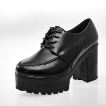Autumn New fashion thick-soled trend British style simple casual shoes women&#39;s s - £26.32 GBP