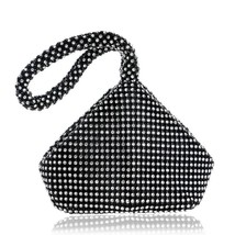 SEKUSA new design women evening bags rhinestones bucket ladies clutch purse ladi - £94.89 GBP