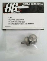 Hot Bodies Big Bore Shock Cap 67433 RC Radio Controlled Part NEW - £11.76 GBP