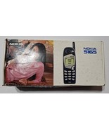 Vintage Nokia 5165 Cell Phone W Case Car Charger Headphones Instructions... - $568.13 MXN