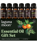 Essential Oils Set - 6 Premium Blends for Aromatherapy & Home Use (10ml) - $11.46