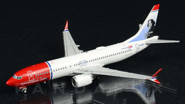 Norwegian Boeing 737 MAX 8 LN-BKA &quot;Oscar Wilde&quot; JC Wings JC4NAX151 XX4151 1:400 - £43.03 GBP