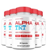 Alpha TRT Capsules for Men, Maximum Strength Formula, AlphaTRT (5 Pack) - $1,054.00 MXN