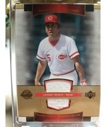 2003 UPPER DECK SWEET SPOT CLASSIC JOHNNY BENCH JERSEY CARD #SJ-JB NM - £3.90 GBP